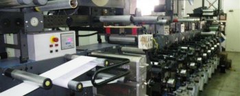 GALLUS EM 280 // Flexo label press // Printing machines