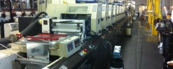 MPS EP 410 LABEL PRESS // Flexo label press // Printing machines