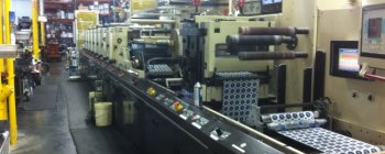 MPS EP 410 LABEL PRESS // Flexo label press // Printing machines