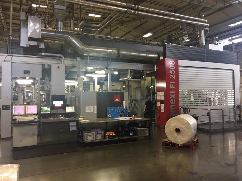 Galería de fotos // COMEXI FI2508 Impresora Flexo 8 colores // Flexo CI //  Printing machines // Máquinas usado flexográficas y máquinas del converting