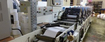 OMET FLEXY 255 // Flexo label press // Printing machines