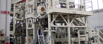 Double and Triple Bubble line // Film extrusion lines