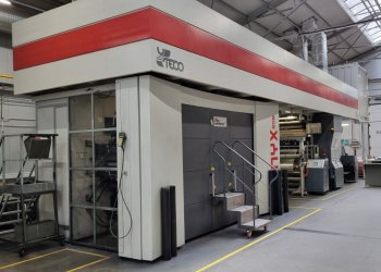 Vente et démantèlement de 4 machines d'impression flexographique