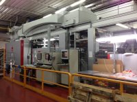 Turnkey-Projekt für gebrauchte getriebelose Comexi FB Flexo-Druckpresse