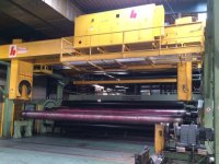 Verkauf und Demontage einer gebrauchten Brückner BOPP-3-Schicht-Folienanlage