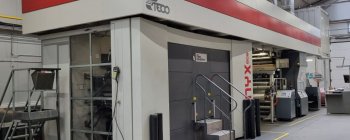 Venta y desmantelamiento de 4 máquinas de impresión flexográfica