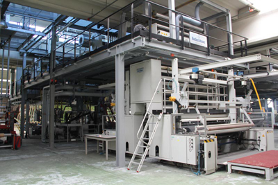 Used Reifenhauser 3 layers blown film coextrusion line