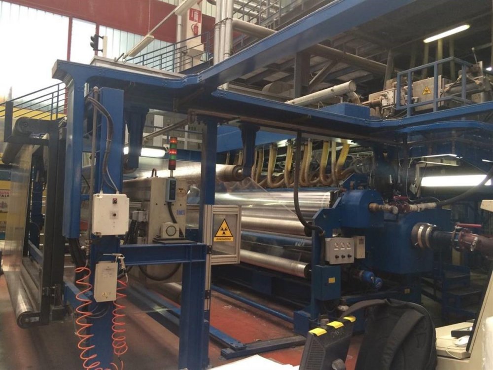 5 layers TECHNO COATING ENGINEERING Cast film extrusion line // Cast