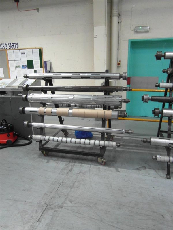 ALAN DUFFY JICS 55C slitter rewinder // Slitter rewinders // Converting ...