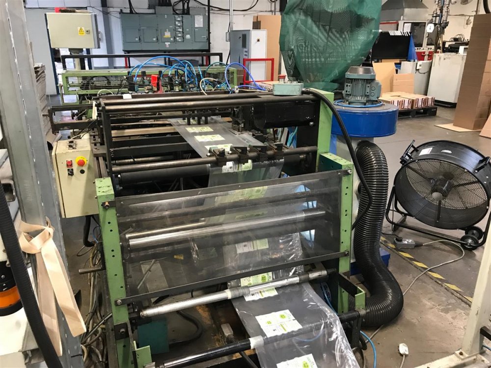 Photo Gallery // Woodbank plastic machinery Bag making machine Side