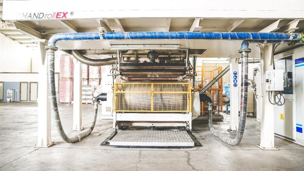 3 layers COLINES HANDrollEX 1000A Cast film machine // Cast film