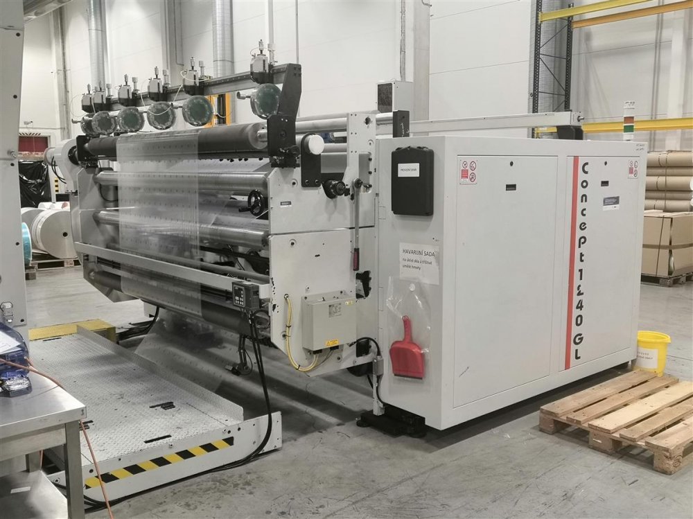 EXPERT CONCEPT 1204GL HD MOD.230 Flexo stack printing machine // Flexo