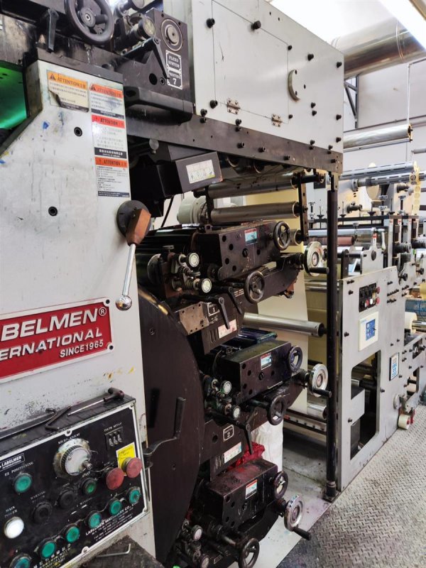 Photo Gallery // LABELMEN PW460 DELUXE narrow web flexo printing