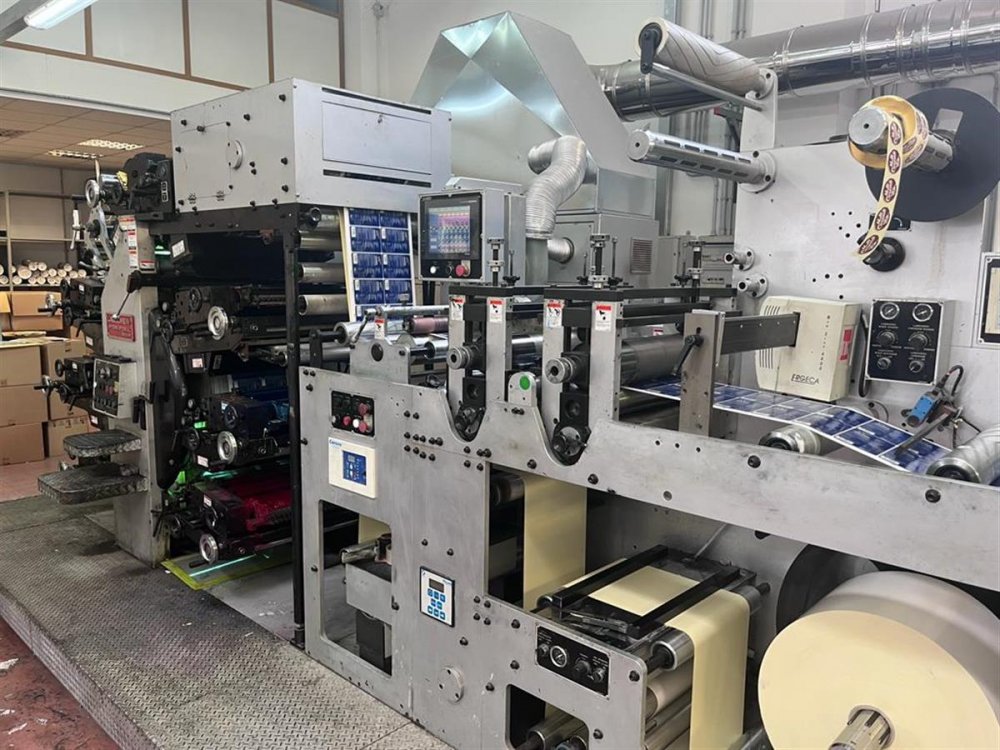Photo Gallery // LABELMEN PW460 DELUXE narrow web flexo printing machine // Flexo label press