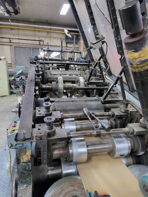 NEWLONG 127T+506TH SOS square bottom bag making machine // Paper bag