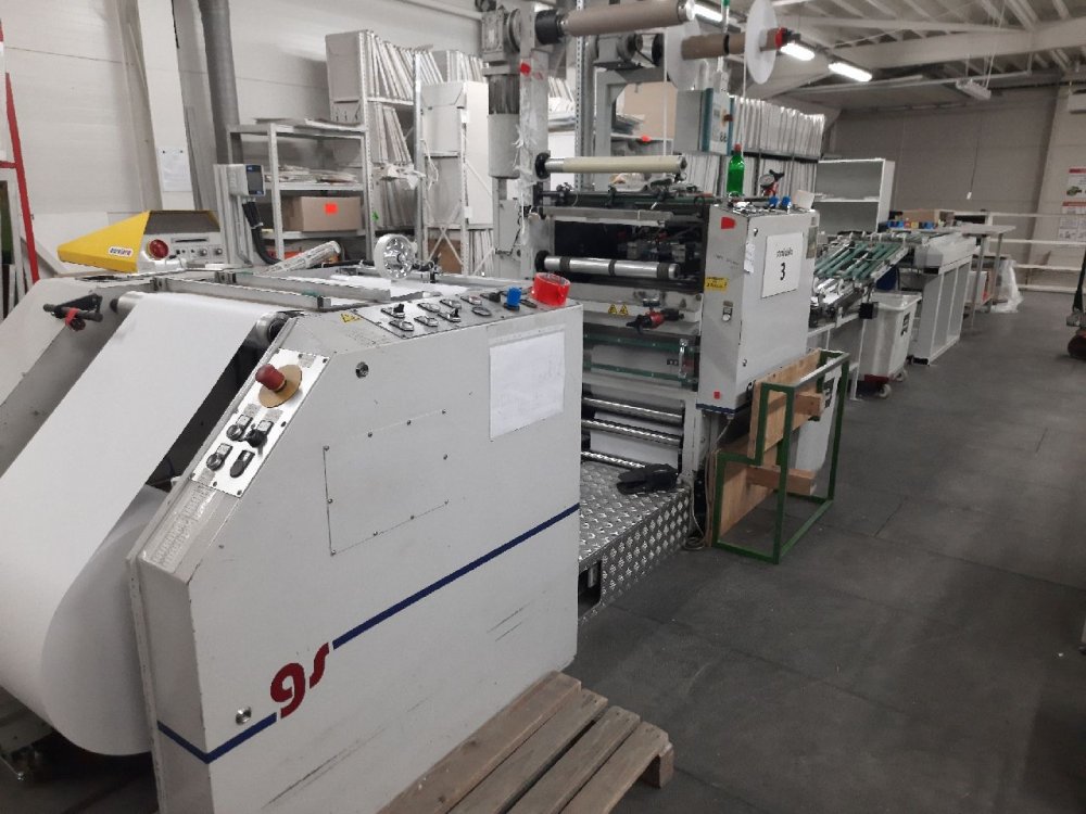 GS Label pro 450 Impresora flexo para etiquetas // Flexo label press ...