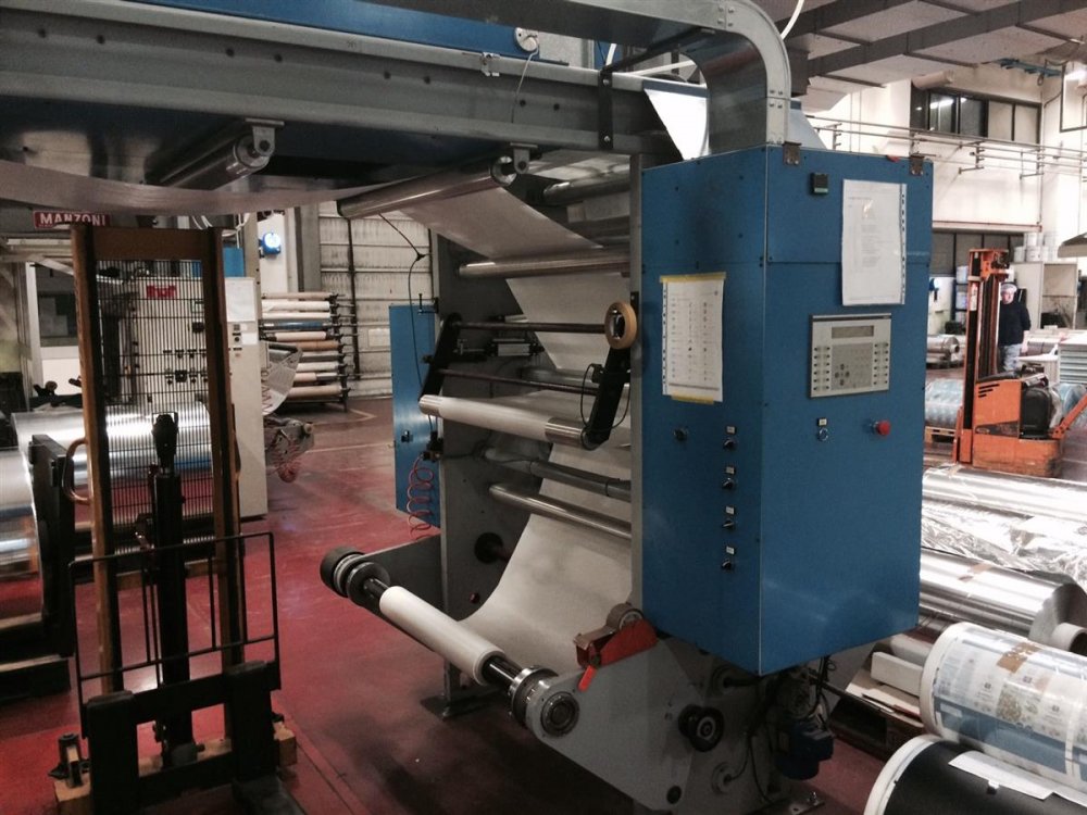 Photo Gallery // MANZONI NESAFLEX Flexo stack printing machine // Flexo