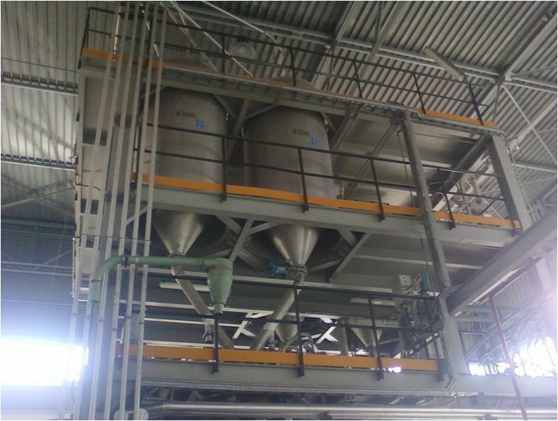 Photo Gallery // OMV D120 plastic sheet extrusion machine // Polishing