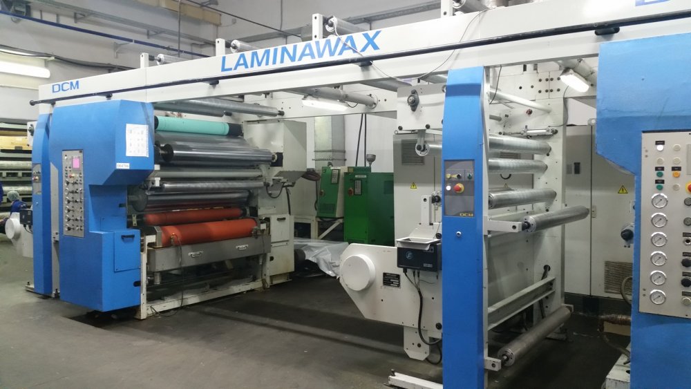 DCM LAMINAWAX Laminadora HOT MELT/WAX // Laminators and coaters