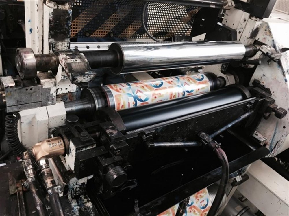 Photo Gallery // GALLUS BHS narrow web flexo printing machine // Flexo