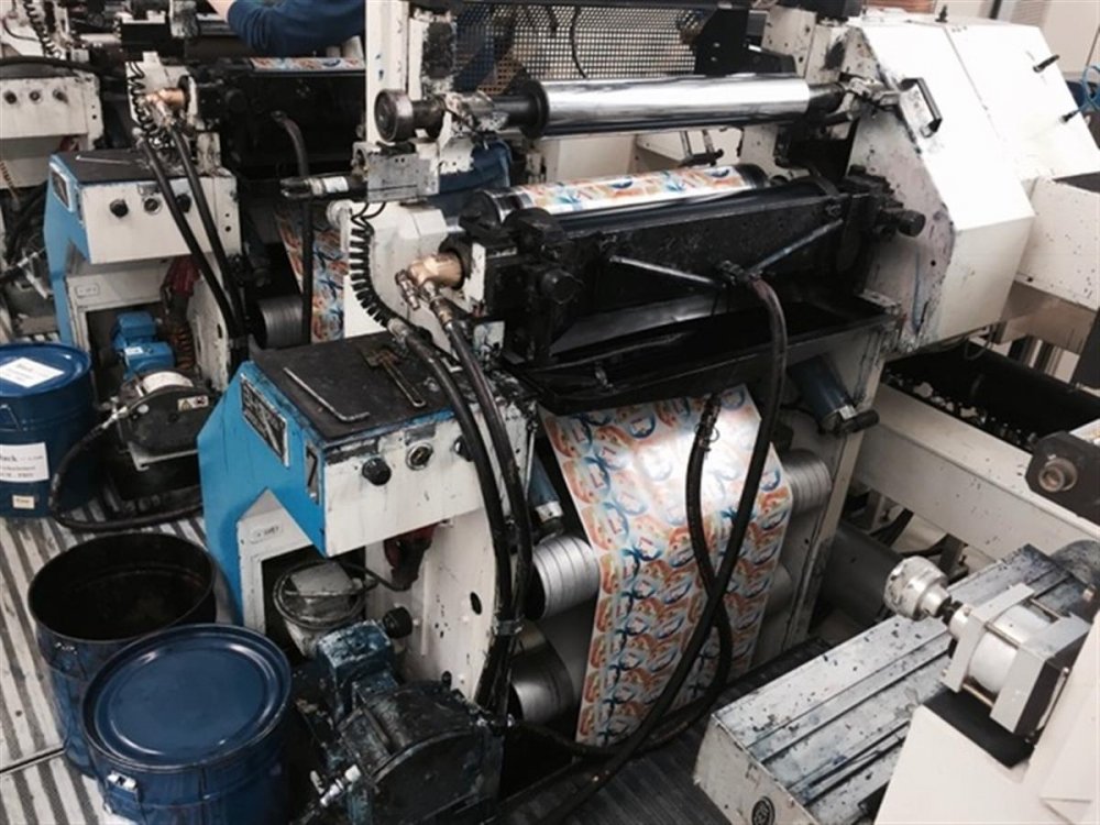 Photo Gallery // GALLUS BHS narrow web flexo printing machine // Flexo