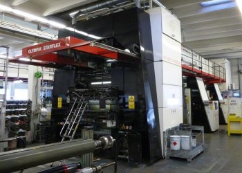 WINDMÖLLER & HÖLSCHER STARFLEX flexographic printing machine 8 colors
