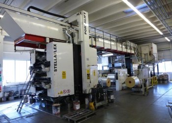WINDMÖLLER & HÖLSCHER STELLAFLEX Flexodruck Maschine 8 farben
