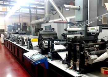 GALLUS EM340 narrow web flexo printing machine