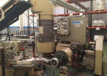EREMA rm 80/160 б/у оборудование для вторичной переработки отходов