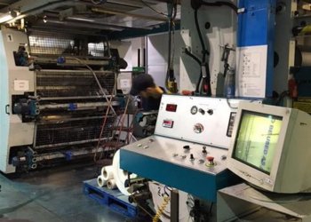 UTECO CORAL 675 Flexo printer 6 colors