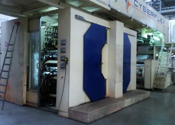 CARINT CYBERFLEX (GEARLESS) flexo printing machine 8 colors