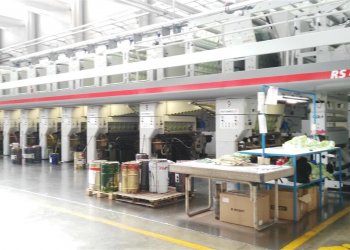 BOBST ROTOMEC 4003 MP 1350 Rotogravure printing machine 9 colors