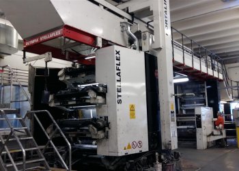 WINDMÖLLER & HÖLSCHER STELLAFLEX flexo press 8 colors