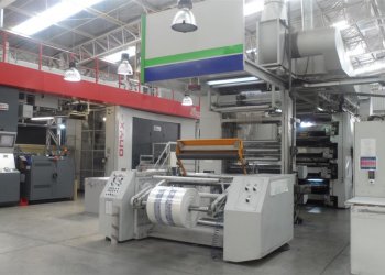BIELLONI AXA SLEEVES flexo press 8 colors