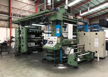 UTECO GOLD 612 RR 640 Flexo stack printing machine