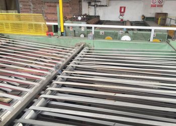 MILLTEX TWIN SINCRO Machine des découpeuses transversales