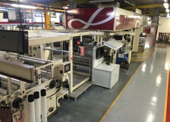 PCMC INFINITI flexo press 8 colors