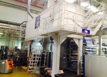 COMEXI FB 2108 CNC-GL flexographic printing machine 8 colors