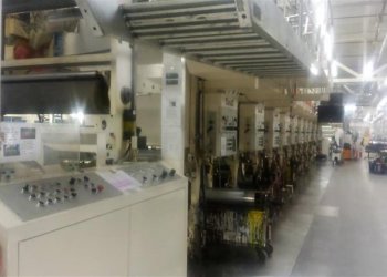 CERUTTI R940 Rotogravure press 10 colors