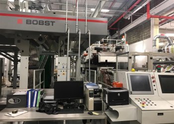 BOBST ROTOMEC 700F linea di accoppiamento per estrusione