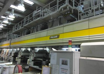 SCHIAVI PULSAR ( REVERSE) Rotogravure press 9 colors