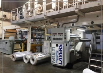 NORDMECCANICA TRIPLEX LAMINATOR Complexeuse SOLVENT / WATER BASED