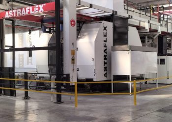 WINDMÖLLER & HÖLSCHER ASTRAFLEX flexo press 8 colors