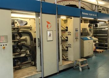 ROTOMEC EG401 Flexodruck Maschine 8 farben