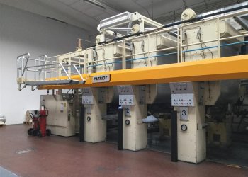 SCHIAVI PATRIOT Rotogravure press 9 colors