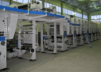 CERUTTI 38X8 Rotogravure printing machine 8 colors