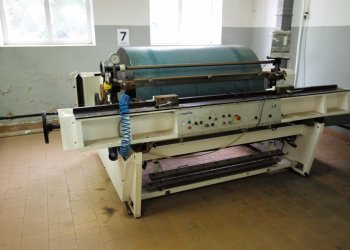 COMPLETE ENGRAVING LINE OF PRINTING CYLINDERS + GALVANIC LINE 