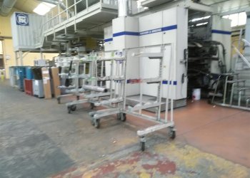 FISCHER & KRECKE F 16 S Flexodruck Maschine 8 farben