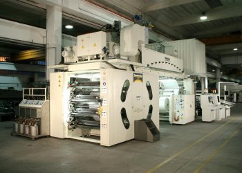 FLEXOTECNICA CHRONOS Flexodruck Maschine 8 farben