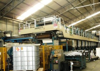 ANDREOTTI ROTOSTAR  NR. 37 Tiefdruck maschine 11 farben